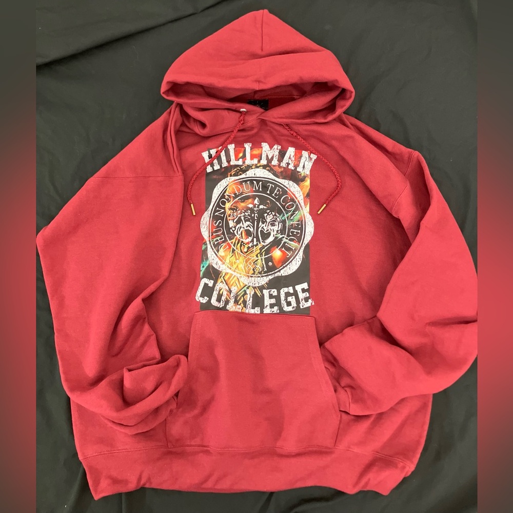 Hillman College Hoodie The Original HBCU Burgundy Maroon Hoodie